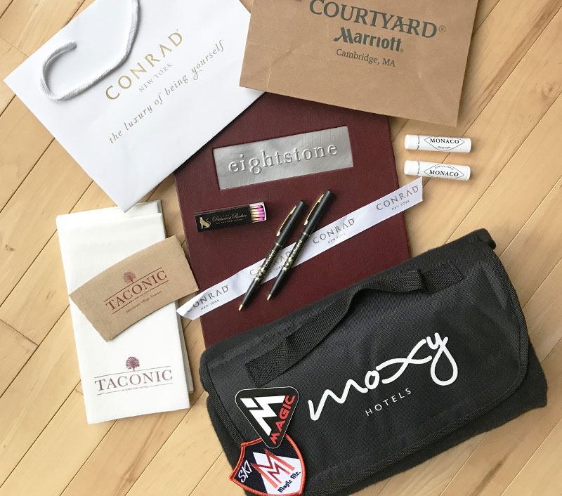 Hotel promo products
